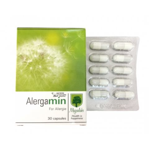 Снимка на Alergamin (Алергамин) Капсули при алергия, 30 капсули, Магналабс за 19.69лв. от Аптека Медея