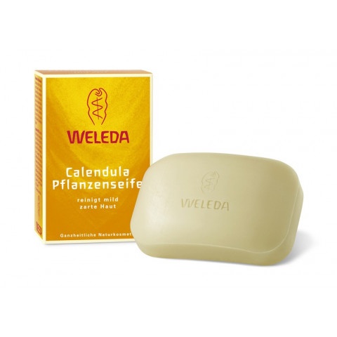 Снимка на Твърд сапун с невен за бебета и деца, 100 гр, Weleda Baby за 12.99лв. от Аптека Медея