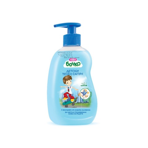 Снимка на Бочко Детски течен сапун с аромат на море 410мл за 4.19лв. от Аптека Медея
