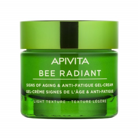 Снимка на Apivita Bee Radiant Гел-Крем за лице против стареене и признаци на умора 50 мл за 57.49лв. от Аптека Медея