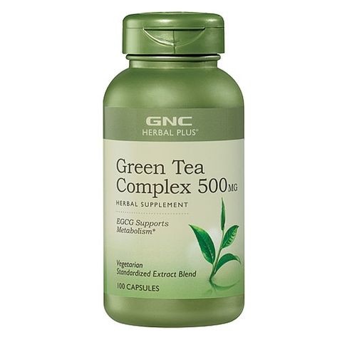 Снимка на Green Tea Extract (Зелен чай) - подпомага метаболизма, капсули х 100, GNC за 51.69лв. от Аптека Медея