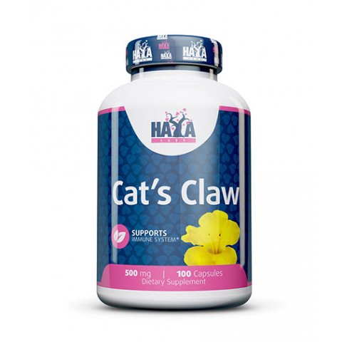 Снимка на Cats Claw (Котешки нокът) 3% 500мг х 100, Haya labs за 24.99лв. от Аптека Медея