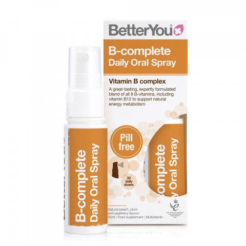 Снимка на B-Комплекс витамини, спрей 25мл., Better You B-Complete Oral Spray за 34.64лв. от Аптека Медея