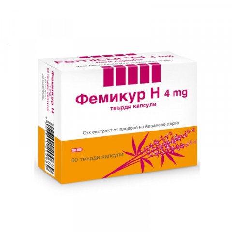 Снимка на Фемикур N, за лечение на менструални нарушения х 60 капсули за 27.79лв. от Аптека Медея