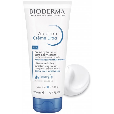 Снимка на Подхранващ крем за лице и тяло, 200 мл, Bioderma Atoderm Ultra за 19.04лв. от Аптека Медея