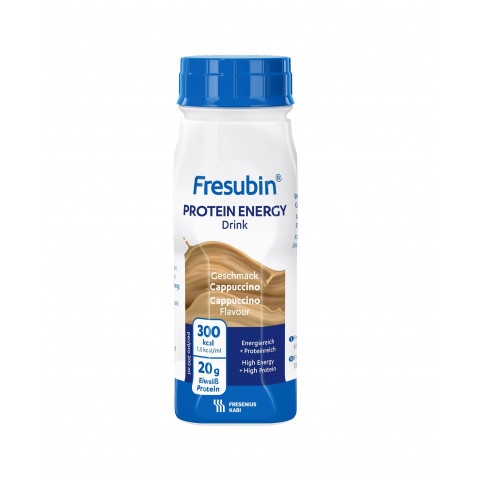 Снимка на Fresubin Protein Energy Drink - Течност за ентерално хранене с вкус капучино, 200 мл. Fresenius за 6.79лв. от Аптека Медея