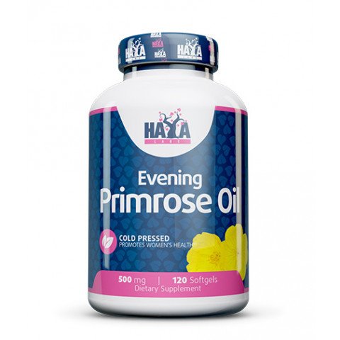 Снимка на Evening Primrose Oil (Масло от вечерна иглика) 500мг х 120, Haya labs за 23.99лв. от Аптека Медея