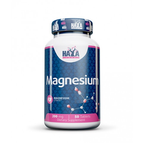 Снимка на Magnesium Citrate (Магнезиев цитрат) 200мг х 50, Haya labs за 13.99лв. от Аптека Медея