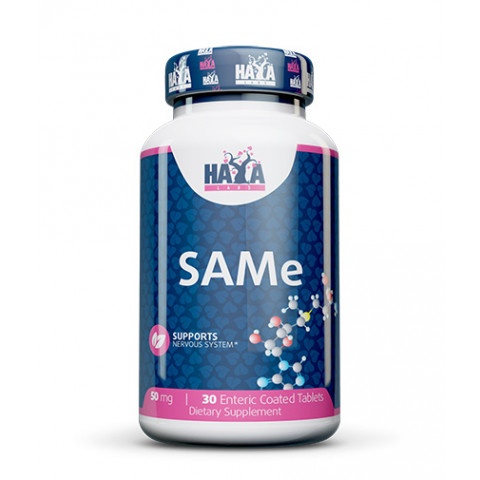 Снимка на SAMe 50 мг., подпомага регенерацията на черния дроб, таблетки х 30, Haya labs за 28.99лв. от Аптека Медея