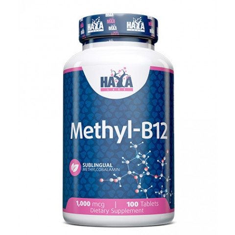 Снимка на Метил Б12 1000 мкг., таблетки за смучене х 100, Haya labs за 23.99лв. от Аптека Медея