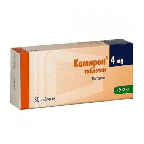 Снимка на Камирен 4 мг. таблетки х 30, KRKA за 9.69лв. от Аптека Медея