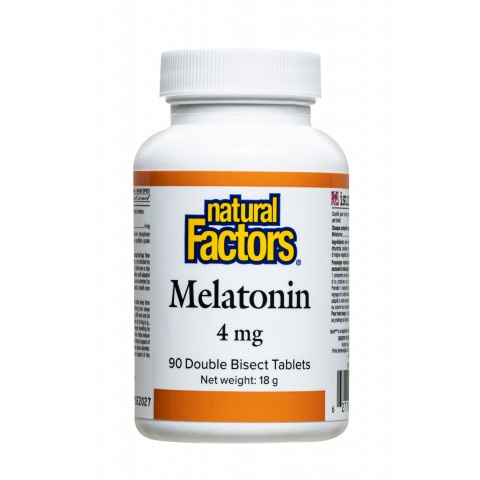 Снимка на Мелатонин 4 мг. - За пълноценен здравословен сън, таблетки х 90, Natural Factors за 13.29лв. от Аптека Медея