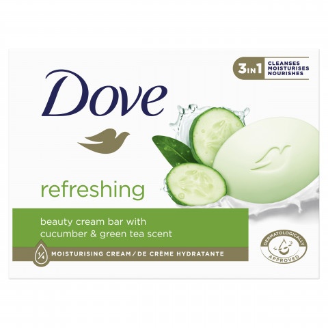 Снимка на Dove Refreshing Cucumber & Green Tea Крем сапун, 90 г. за 2.07лв. от Аптека Медея