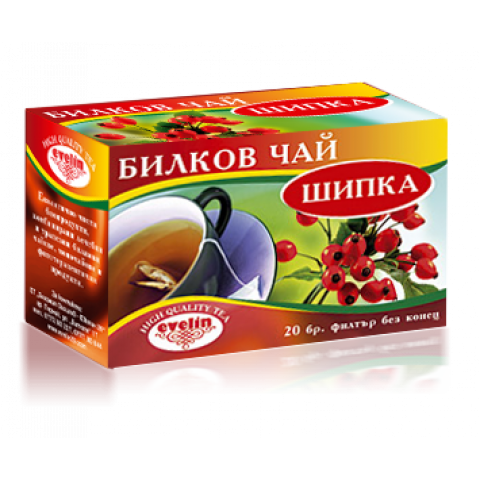 Снимка на Билков чай от Шипка, 20 бр. филтър, Евелин за 2.39лв. от Аптека Медея