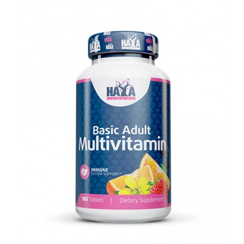 Снимка на Basic Adult Multivitamin - мултивитамини за възрастни х 100, Haya labs за 21.99лв. от Аптека Медея