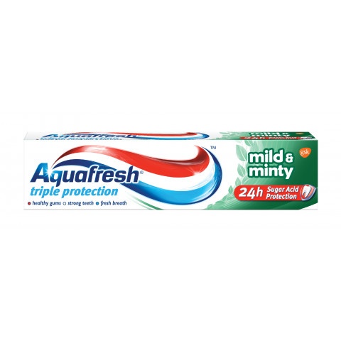 Снимка на Aquafresh Mild & Minty Паста за зъби зелена 50мл за 1.91лв. от Аптека Медея