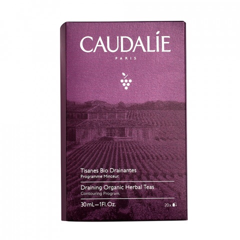 Снимка на Органичен билков чай с дрениращ ефект, 30 г. Caudalie Draining Organic Herbal Tea  за 16.3лв. от Аптека Медея