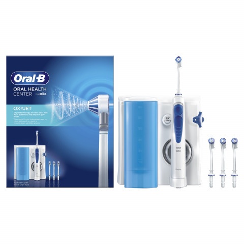 Снимка на Oral-B Oral Health Center Oxyjet MD20 Зъбен душ за постигане на перфектна устна хигиена, Braun за 180.09лв. от Аптека Медея