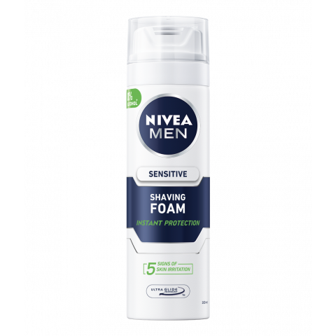 Снимка на Nivea Men Sensitive Пяна за бръснене 200мл за 6.99лв. от Аптека Медея