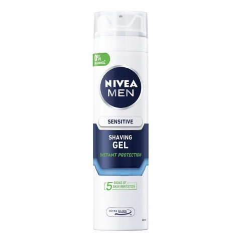 Снимка на Nivea Men Sensitive Гел за бръснене 200мл за 9.69лв. от Аптека Медея