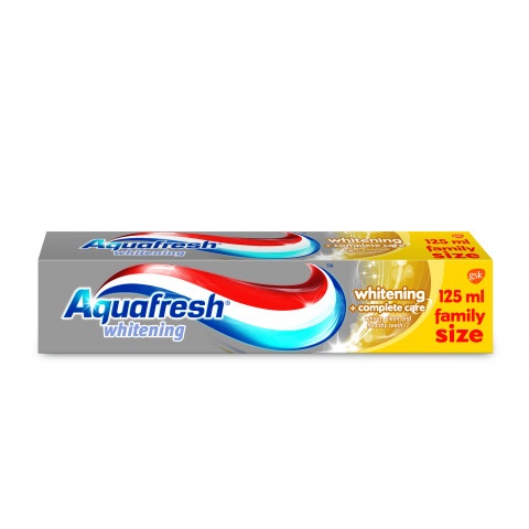 Снимка на Aquafresh Whitening + Complete Care Паста за зъби 75мл + 50мл за 5.99лв. от Аптека Медея