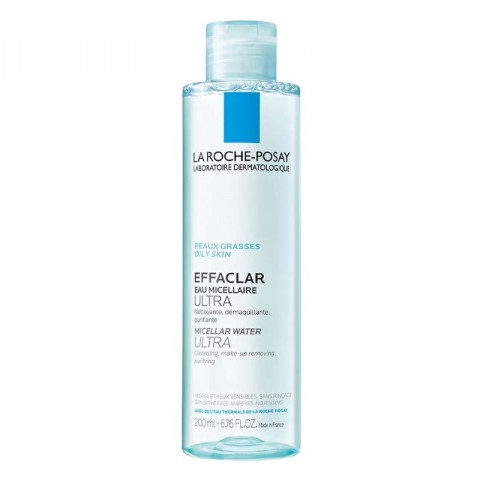Снимка на Почистваща мицеларна вода за лице за мазна чувствителна кожа, 200 мл. La Roche-Posay Effaclar Ultra за 22.39лв. от Аптека Медея