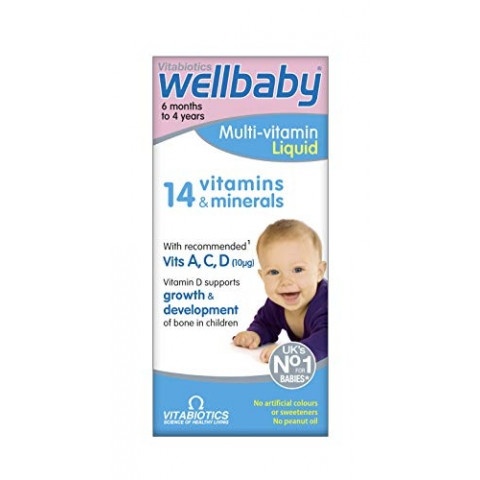 Снимка на Wellbaby (Уелбейби) Сироп за бебета и деца, с витамини A,C,D, 150мл, Vitabiotics за 23.89лв. от Аптека Медея