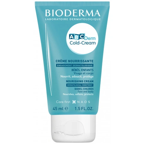 Снимка на Подхранващ защитен крем за суха бебешка и детска кожа, 45 мл., Bioderma ABCDerm Cold-Cream  за 13.42лв. от Аптека Медея