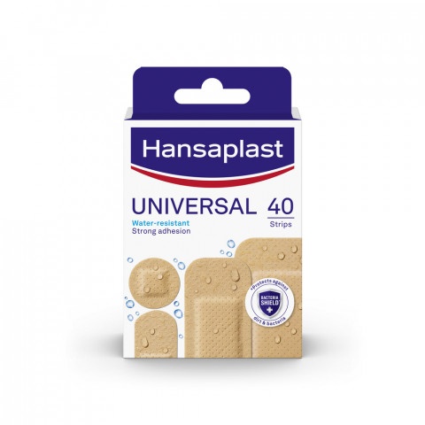 Снимка на Hansaplast Universal пластир универсал 40 броя за 6.19лв. от Аптека Медея