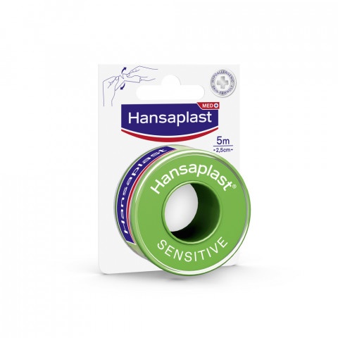 Снимка на Hansaplast пластир фиксираща лента 2,5 х 5 броя за 4.59лв. от Аптека Медея