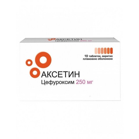Снимка на Аксетин 250 мг. таблетки х 10, Медокеми за 7.29лв. от Аптека Медея