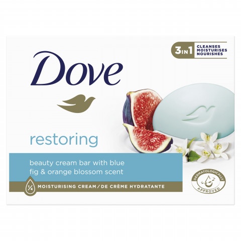 Снимка на Dove Restoring Blue Fig & Orange Blossom Крем сапун, 90 г. за 2.07лв. от Аптека Медея