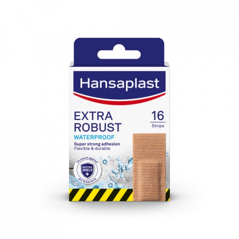 Снимка на Hansaplast Extra Robust пластир изключително издръжлив 16 броя за 6.19лв. от Аптека Медея