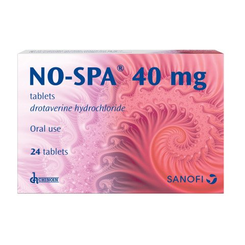 Снимка на Но-Шпа 40 мг.- При менструални болки и др. таблетки х 24, Sanofi за 7.46лв. от Аптека Медея