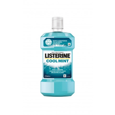 Снимка на Listerine Coolmint вода за уста срещу плака и гингивит 250мл. за 6.69лв. от Аптека Медея