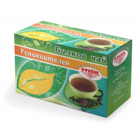 Снимка на Успокоителен чай за невроза х 20 филтърни пакетчета, Evelin за 3.39лв. от Аптека Медея