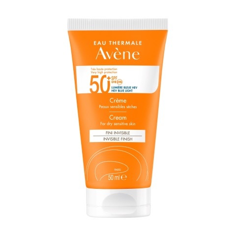 Слънцезащитен крем за суха и чувствителна кожа, 50 мл. Avene Sun SPF50+