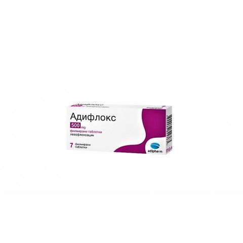 Снимка на Адифлокс 500 мг., таблетки х 7, Adipharm за 15.59лв. от Аптека Медея