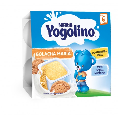 Снимка на Nestle Yogolino Десерт млечен бисквита 4 броя х 100гр за 7.19лв. от Аптека Медея