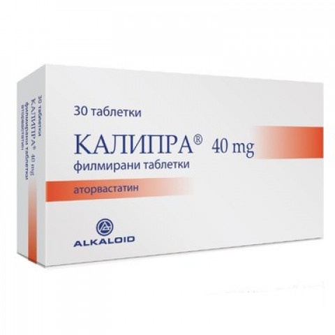 Снимка на Калипра 40 мг., таблетки х 30, Alcaloid за 7.09лв. от Аптека Медея