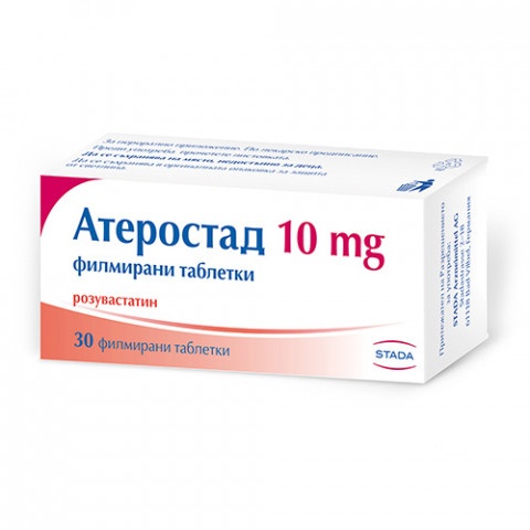 Снимка на Атеростад 10 мг., таблетки х 30, Stada за 10.39лв. от Аптека Медея