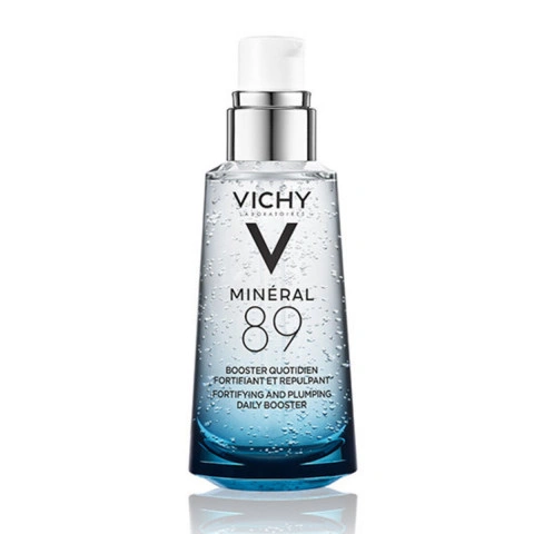 Снимка на Укрепващ и хидратиращ гел-бустер за лице за всеки тип кожа, 50 мл. Vichy Minéral 89  за 47.49лв. от Аптека Медея