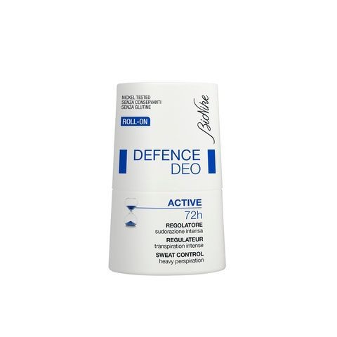 Снимка на Bionike Defence Deo Active дезодорант рол-он против интензивно изпотяване с ефективност до 72 часа 50мл. за 17.09лв. от Аптека Медея