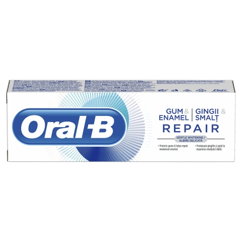 Снимка на Oral-B Gum & Enamel Repair Whitening паста за зъби 75мл. за 7.39лв. от Аптека Медея