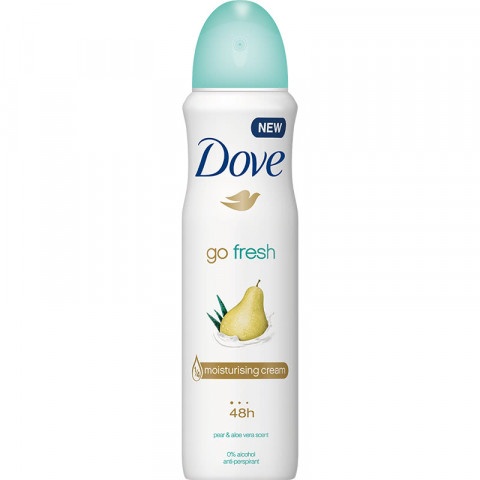 Снимка на Dove Deo Go Fresh Pear & Aloe Vera Дезодорант спрей 150 мл за 9.79лв. от Аптека Медея