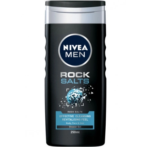 Снимка на Nivea Men Rock Salts Душ гел 500мл за 9.89лв. от Аптека Медея
