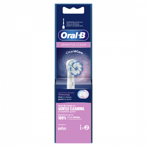 Снимка на Oral-B Sensi Ultra Thin Резервен накрайник за електрическа четка за зъби х 2 броя за 19.16лв. от Аптека Медея