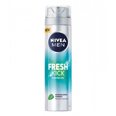 Снимка на Nivea Men Fresh Kick гел за бръснене 200мл. за 9.69лв. от Аптека Медея