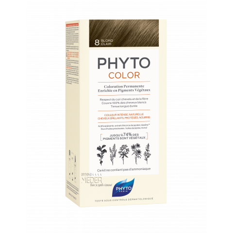 Снимка на Phyto PhytoColor Боя за коса 8 светло русо за 30.49лв. от Аптека Медея