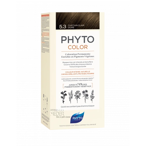 Снимка на Phyto PhytoColor Боя за коса 5,3 светъл златист кестен за 25.92лв. от Аптека Медея